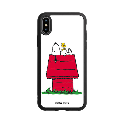 Apple iPhone Xs Base Case Snoopy and Woodstock Klassisch