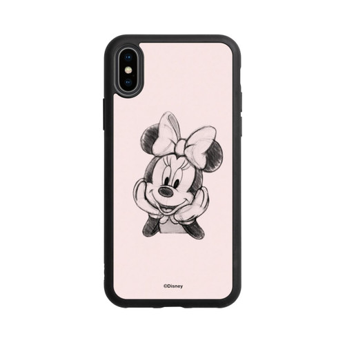 Apple iPhone Xs Base Case Minnie Posieren Sitzen