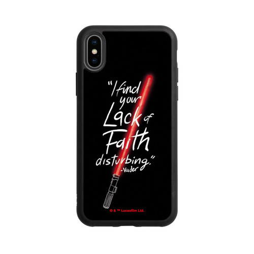 Apple iPhone Xs Base Case Vader-Zitat