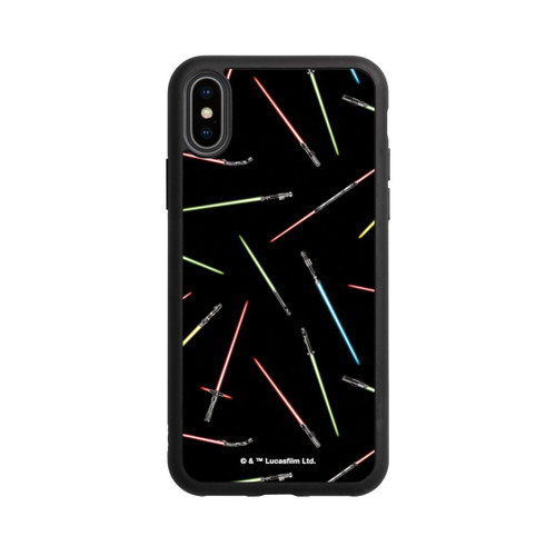 Apple iPhone Xs Base Case Lichtschwert-Muster