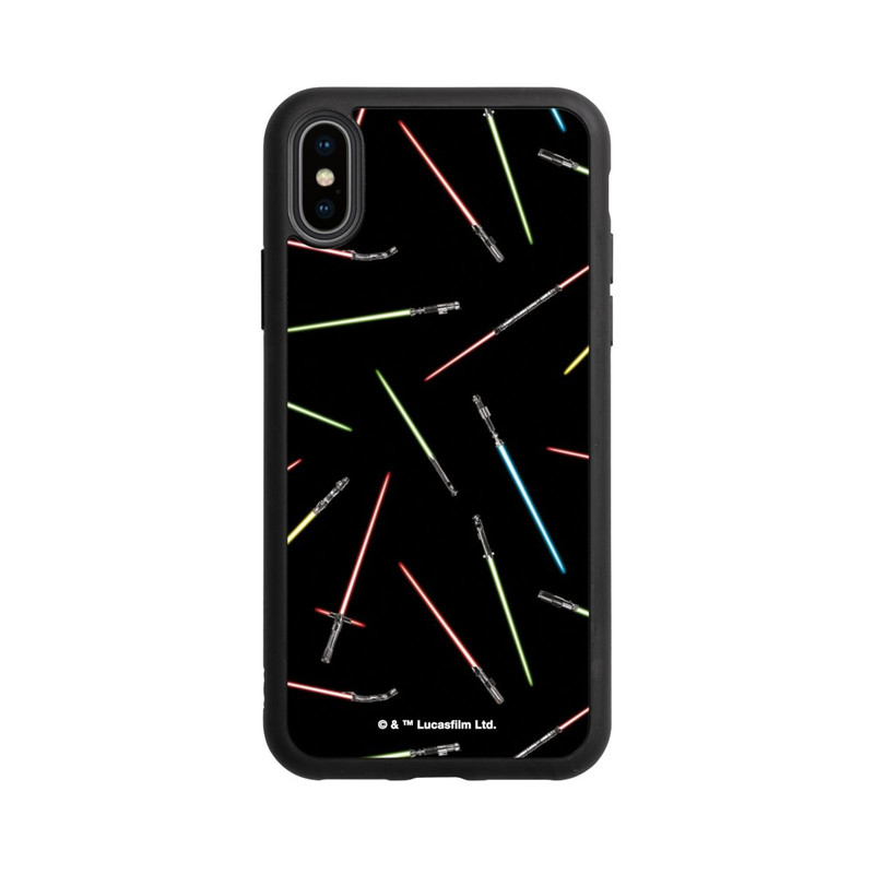 iPhone Xs Base Case Lichtschwert-Muster