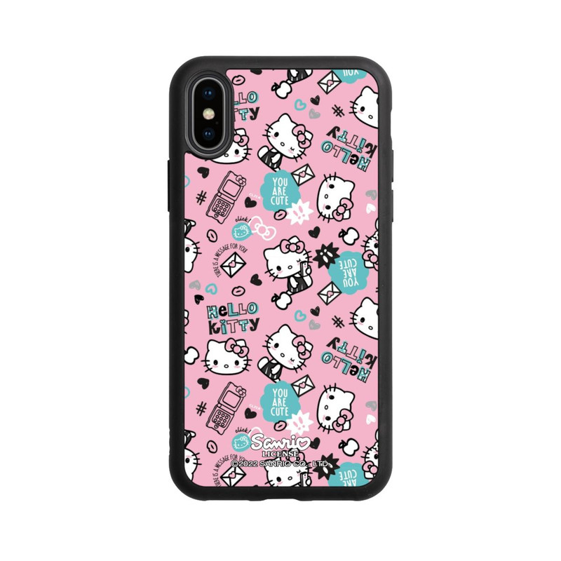 iPhone Xs Base Case Hello Kitty Insta Niedlichkeit