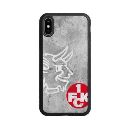 Apple iPhone Xs Base Case 1.FC Kaiserslautern-Beton Teufel groß