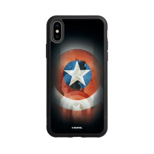Apple iPhone Xs Base Case Captain America Shield