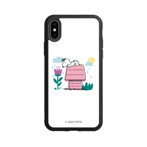 Apple iPhone Xs Base Case Snoopy Hundehütte Frühling