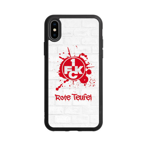 Apple iPhone Xs Base Case Rote Teufel Splash
