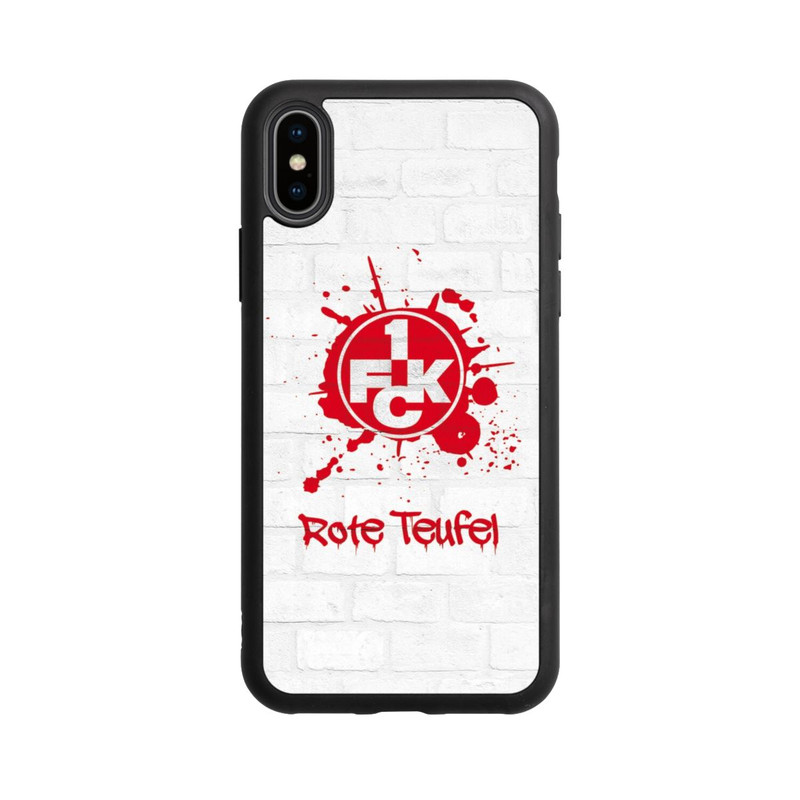 iPhone Xs Base Case Rote Teufel Splash