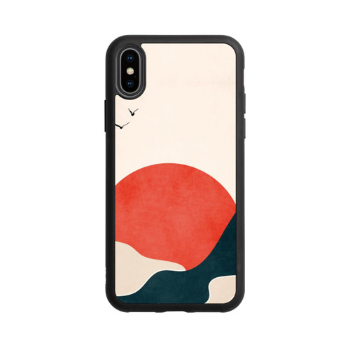 Apple iPhone Xs Base Case Untergehende Sonne
