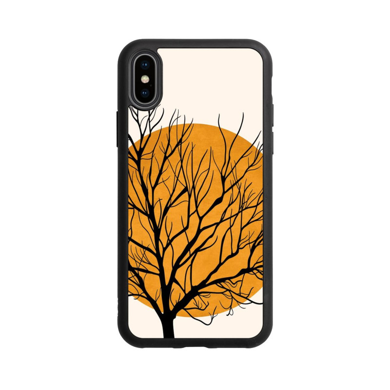 iPhone Xs Base Case Verborgene Sonne