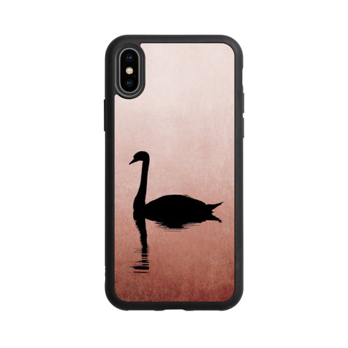 Apple iPhone Xs Base Case Der rote Schwan
