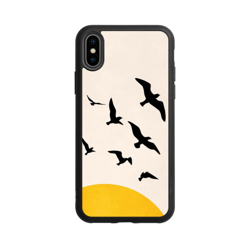 Apple iPhone Xs Base Case Fliegen mit Flügeln