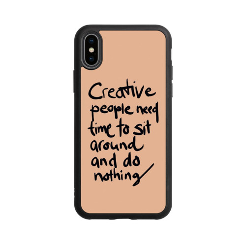 Apple iPhone Xs Base Case Creative People