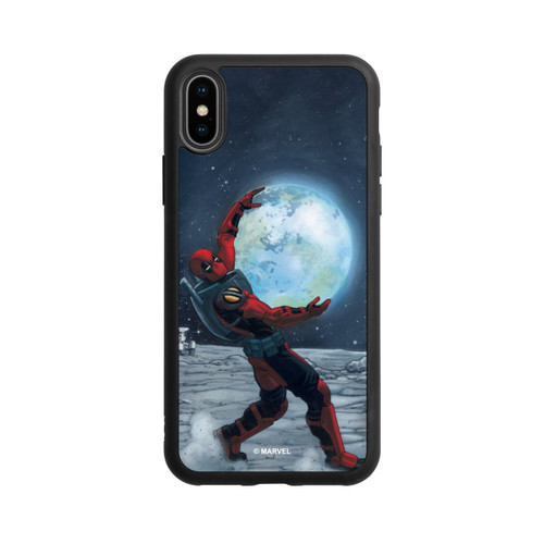 Apple iPhone Xs Base Case Deadpool Moon