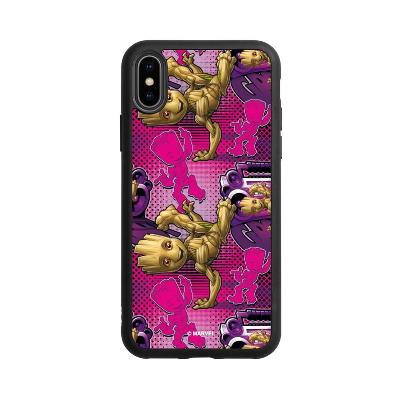iPhone Xs Base Case I am Groot Pattern