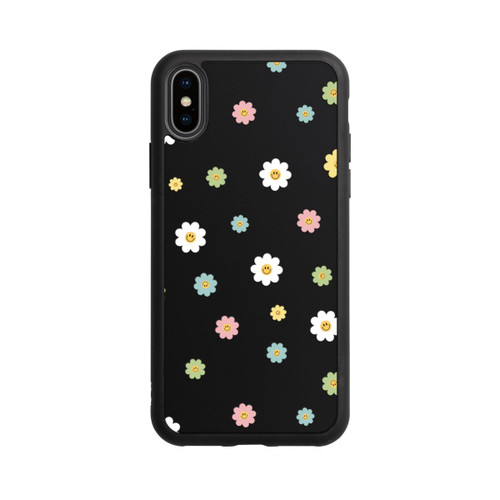 Apple iPhone Xs Base Case Flower Power klein transparent