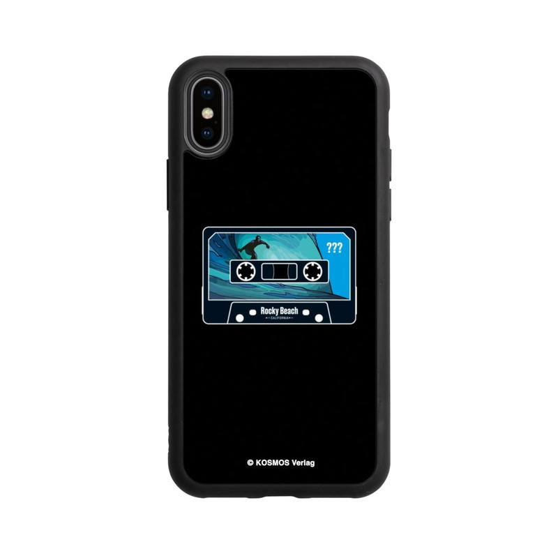 iPhone Xs Base Case Rocky Beach Kassette Surfer