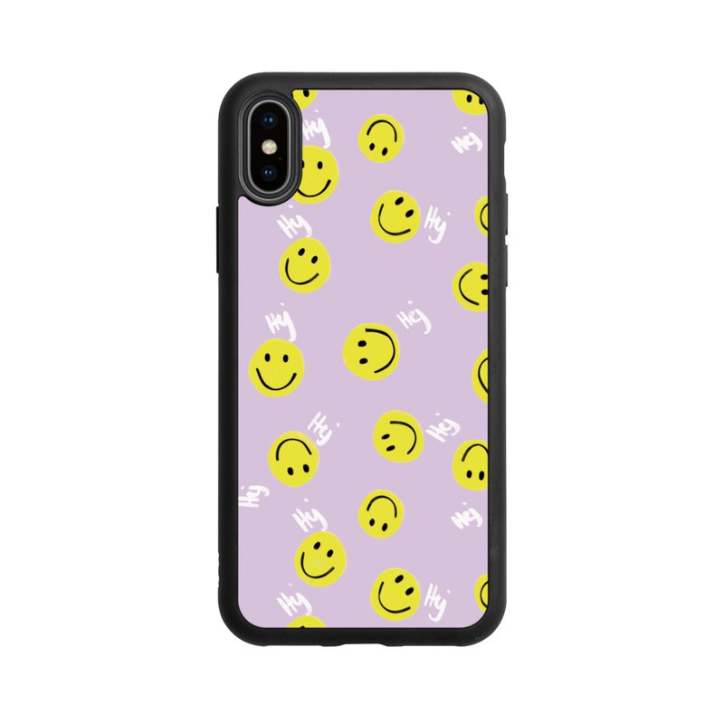 iPhone Xs Base Case Hej Smile