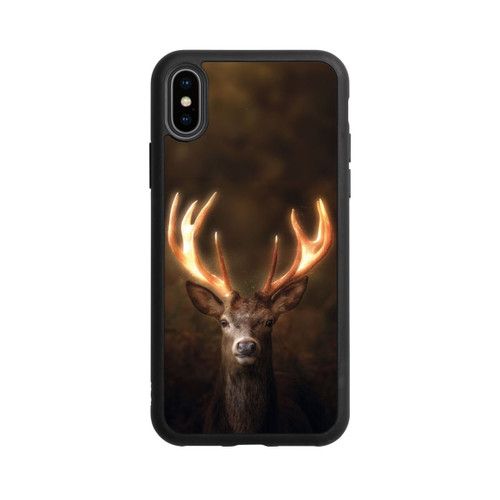 Apple iPhone Xs Base Case Hirsch Goldenes Geweih