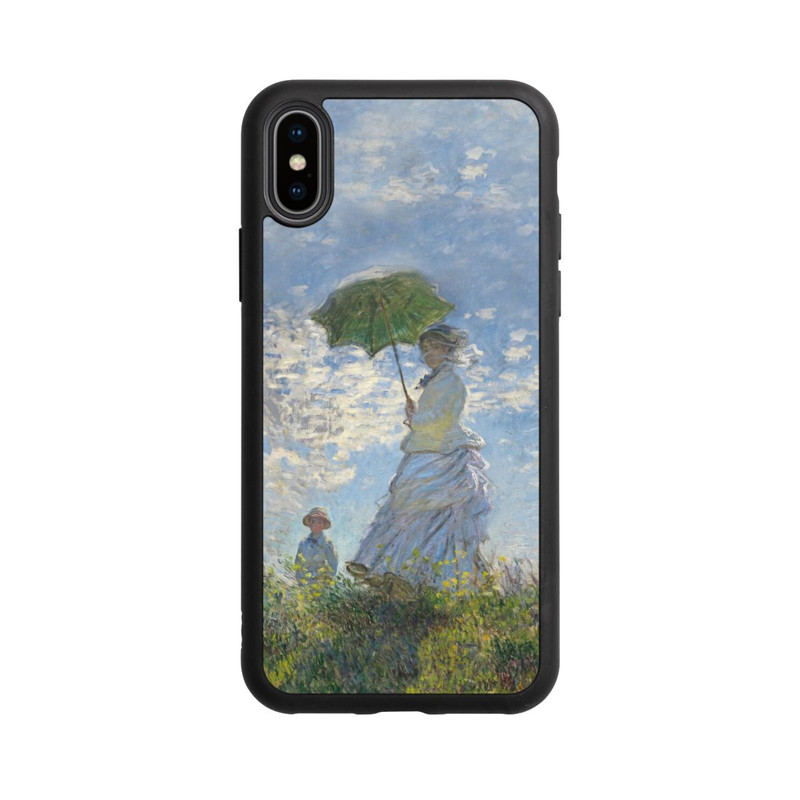 iPhone Xs Base Case Frau mit Sonnenschirm - Monet