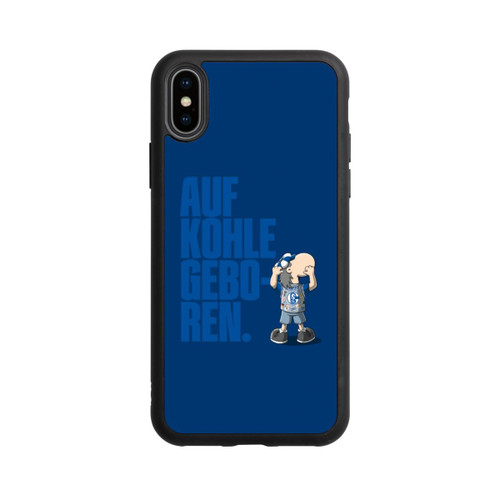 Apple iPhone Xs Base Case S04 Auf Kohle geboren - Erwin