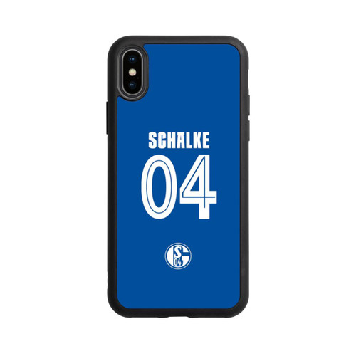 Apple iPhone Xs Base Case Schalke 04 Hellblau