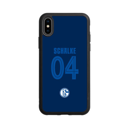 Apple iPhone Xs Base Case Schalke 04 Dunkelblau