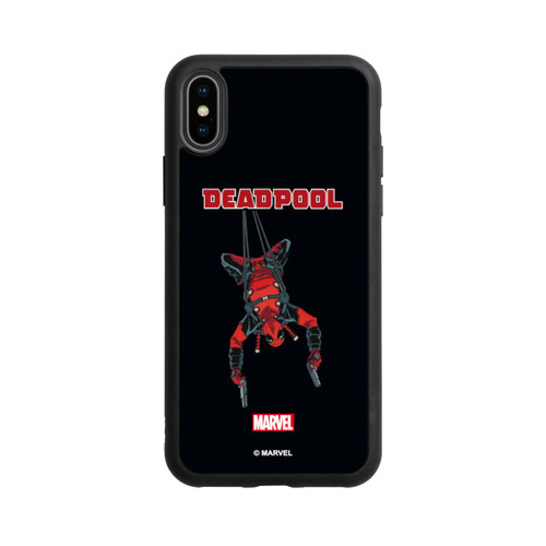 Apple iPhone Xs Base Case Deadpool Swinging