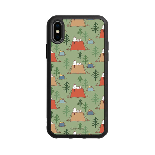 Apple iPhone Xs Base Case Peanuts Camping