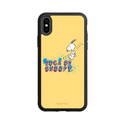 Apple iPhone Xs Base Case Rock on Snoopy