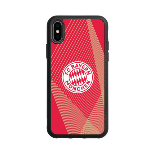 Apple iPhone Xs Base Case FCB Polygon Rot