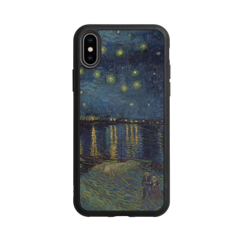 iPhone Xs Base Case Die Sternennacht by Vincent van Gogh