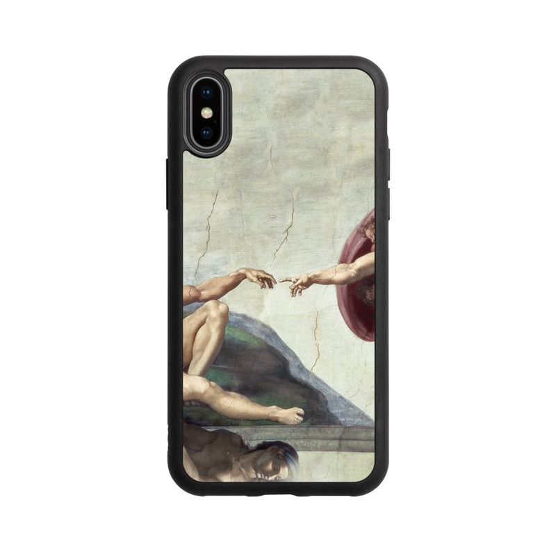 iPhone Xs Base Case Die Erschaffung Adams-Michelangelo (Buonarroti)
