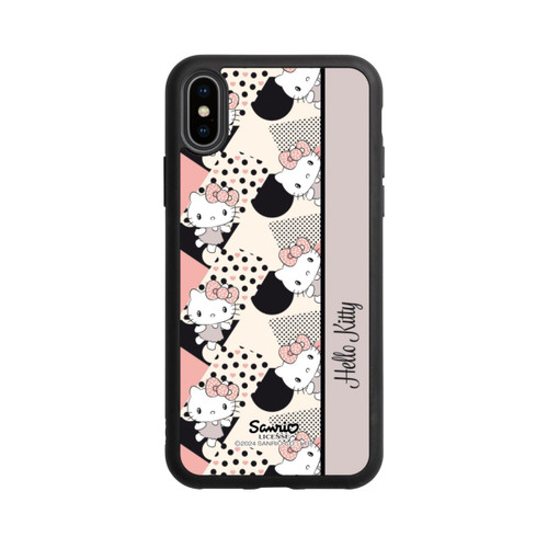 Apple iPhone Xs Base Case Hello Kitty elegantes Muster