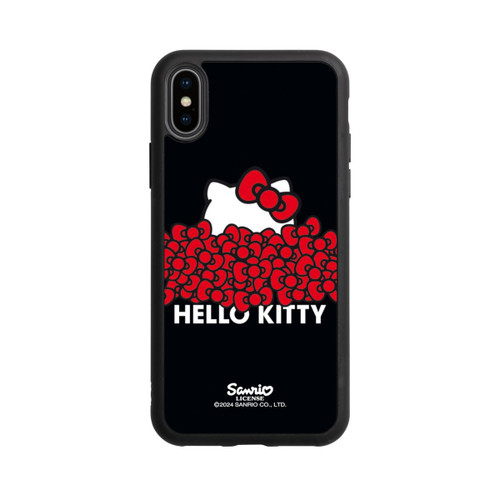Apple iPhone Xs Base Case Hello Kitty mit Schleifen