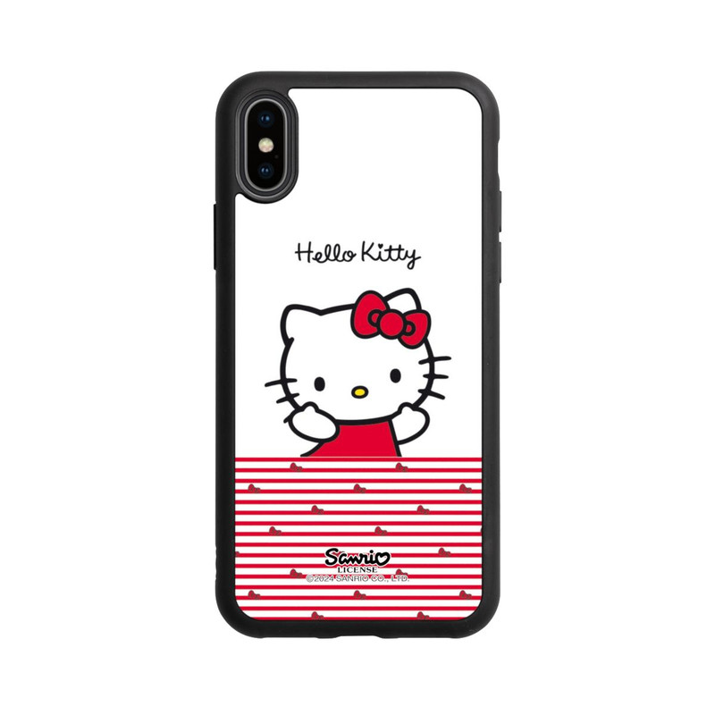 iPhone Xs Base Case Hello Kitty Schleifen