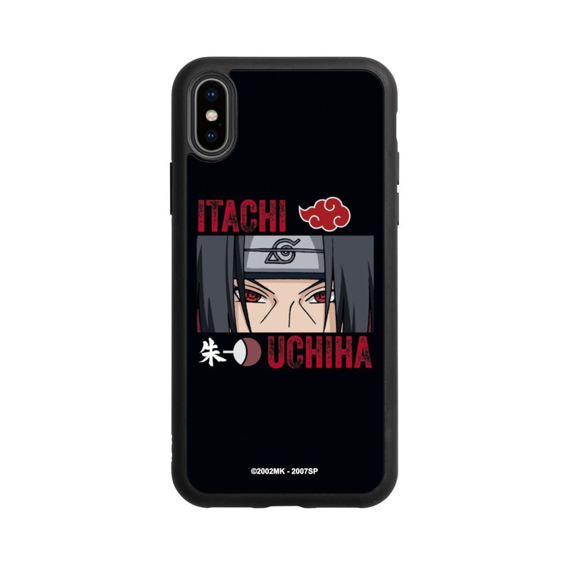 iPhone Xs Base Case Itachi Uchiha Close-Up