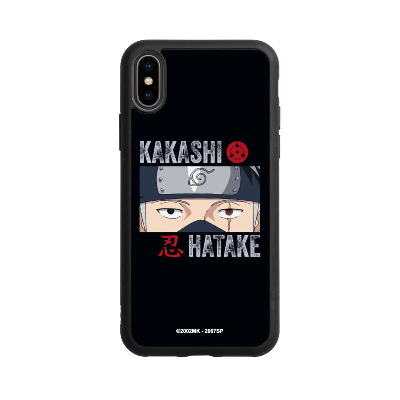 iPhone Xs Base Case Kakashi Hatake Close-Up