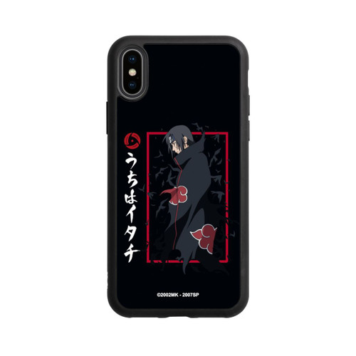 Apple iPhone Xs Base Case Itachi Krähen Schwarz
