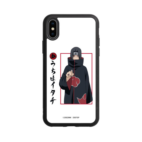 Apple iPhone Xs Base Case Itachi Geste Weiß