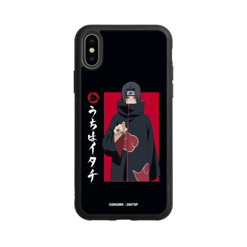 Apple iPhone Xs Base Case Itachi Geste Schwarz