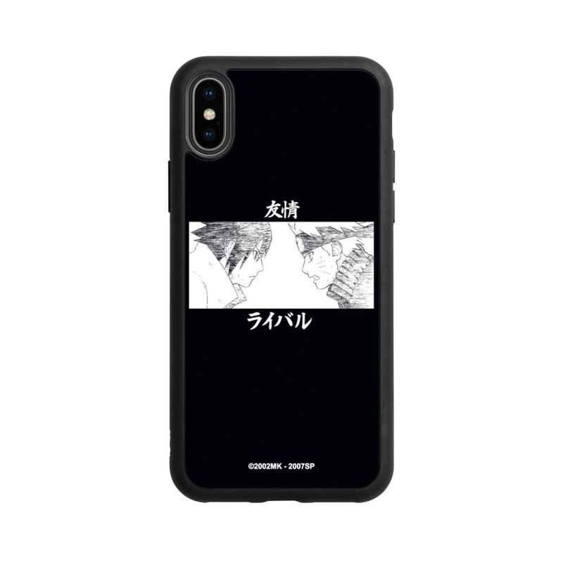 iPhone Xs Base Case Sasuke Naruto Manga Art