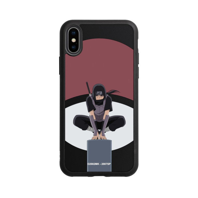 iPhone Xs Base Case Itachi Uchiha Symbol transparent