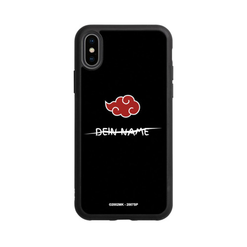 Apple iPhone Xs Base Case Akatsuki personalisierbar Schwarz