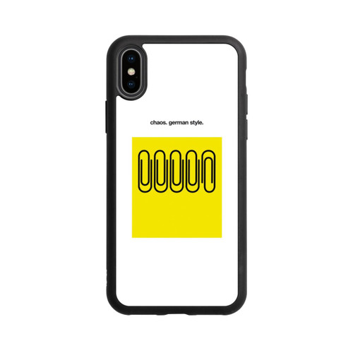 Apple iPhone Xs Base Case Deutsches Chaos