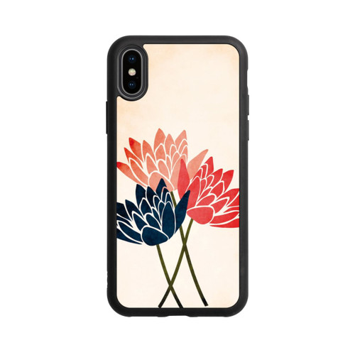 Apple iPhone Xs Base Case Drei Blüten