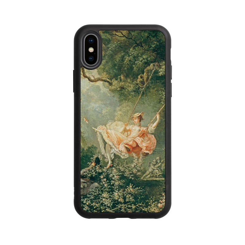 iPhone Xs Base Case Die glücklichen Unfälle der Schaukel by Jean-Honore Fragonard