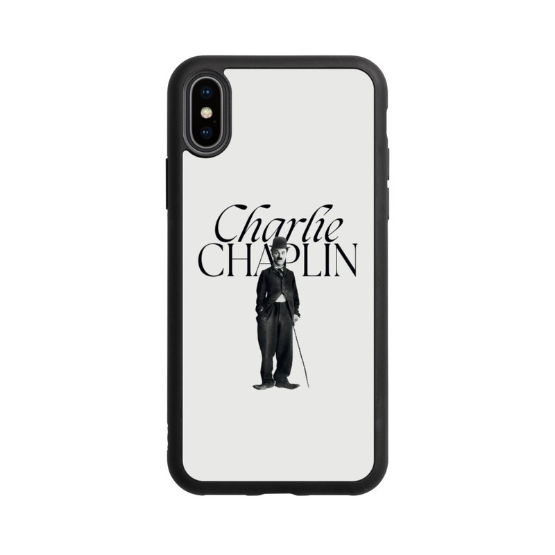 iPhone Xs Base Case Charlie Chaplin