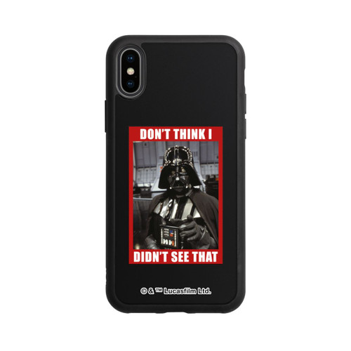Apple iPhone Xs Base Case Darth Vader Didnt See That