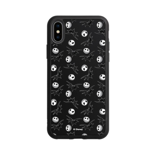 Apple iPhone Xs Base Case Nightmare Before Christmas Pattern Transparent