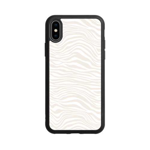 Apple iPhone Xs Base Case  Zebra Eleganz Tiermuster